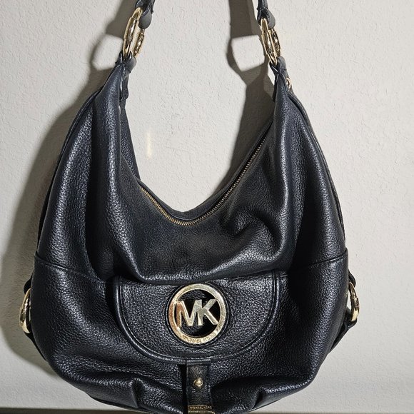 Michael Kors Black Leather shoulder bag - Picture 1 of 6